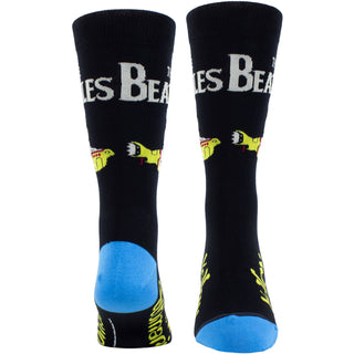 The Beatles Crew Socks: Yellow Submarine Drop T (Black) (UK Size 6.5 - 11)