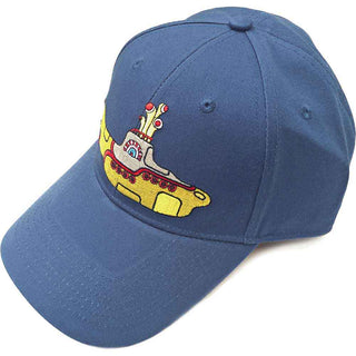 The Beatles Baseball Cap: Yellow Submarine (Denim Blue)