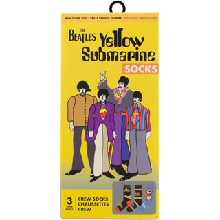 The Beatles Sock Gift Box: Yellow Sub (Multicolour) (UK Size 6.5 - 11)