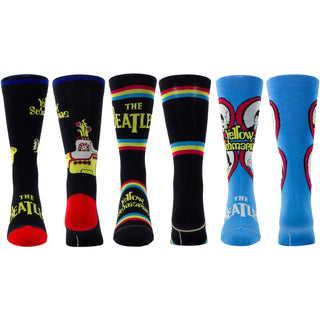 The Beatles Sock Gift Box: Yellow Sub (Multicolour) (UK Size 6.5 - 11)