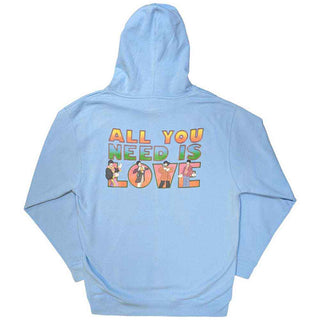 The Beatles Pullover Hoodie: All You Need Is Love (Back Print)
