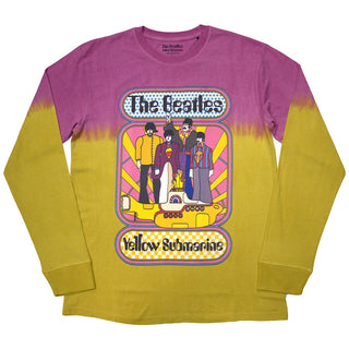 The Beatles Unisex Long Sleeve T-Shirt: Yellow Submarine Band Frame