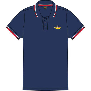 The Beatles Polo Shirt: Yellow Submarine