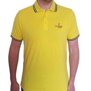 The Beatles Unisex Polo Shirt: Yellow Submarine