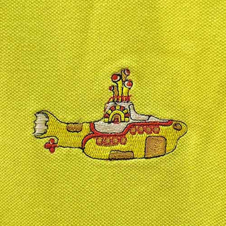 The Beatles Polo Shirt: Yellow Submarine