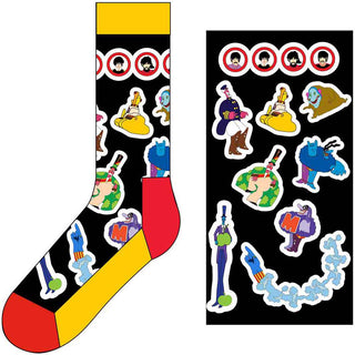 The Beatles Ankle Socks: Portholes & Characters