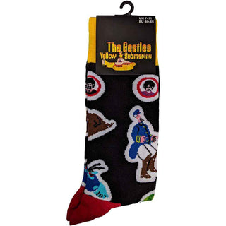The Beatles Ankle Socks: Portholes & Characters