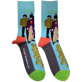 The Beatles Unisex Ankle Socks: Sub & Band