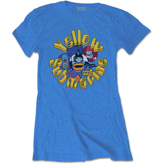 The Beatles Ladies T-Shirt: Yellow Submarine Baddies