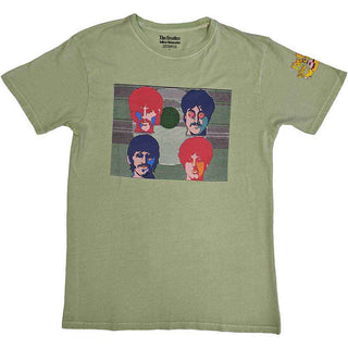 The Beatles T-Shirt: Yellow Submarine Magic Piano (Back Print)