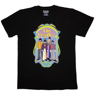 The Beatles Unisex T-Shirt: Yellow Submarine Sub Band Frame v2