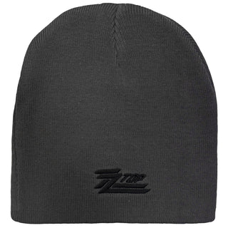 ZZ Top Beanie Hat: Circle Logo (Grey)