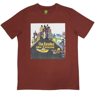 The Beatles Unisex T-Shirt: Yellow Submarine Album Cover