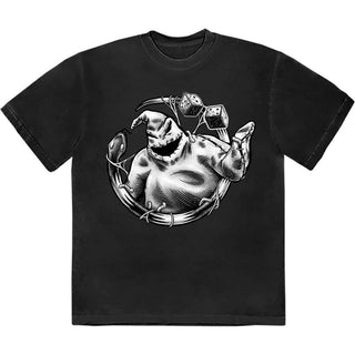 Disney Unisex T-Shirt: The Nightmare Before Christmas Oogie Roll