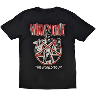 Motley Crue Unisex T-Shirt: Vintage World Tour