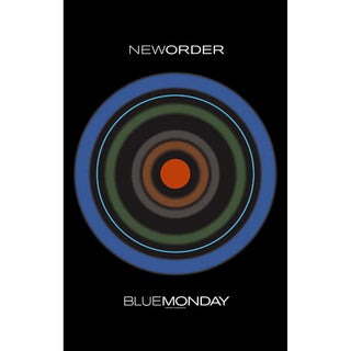 New Order Textile Poster: Blue Monday