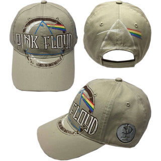 Pink Floyd Unisex Baseball Cap: Dark Side of the Moon Album Distressed