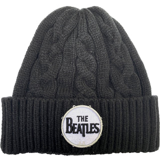 The Beatles Unisex Beanie Hat: Drum Logo