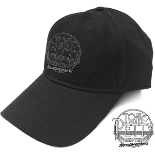 Tom Petty & The Heartbreakers Unisex Baseball Cap: Circle Logo