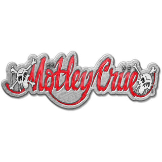 Motley Crue Pin Badge: Dr Feelgood Logo