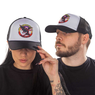 Black Sabbath Unisex Mesh Back Cap: Never Say Die