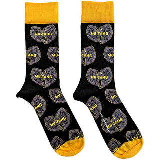 Wu-Tang Clan Unisex Ankle Socks: Grey Logos
