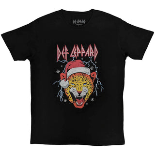 Def Leppard Unisex T-Shirt: Holiday Leppard