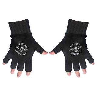 Avenged Sevenfold Unisex Fingerless Gloves: Death Bat