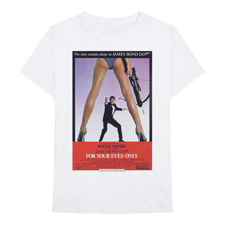 James Bond 007 Unisex T-Shirt: For Your Eyes Poster