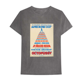 James Bond 007 Unisex T-Shirt: Octopussy German Poster