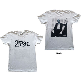 Tupac Unisex T-Shirt: Changes Back Repeat (Back Print)