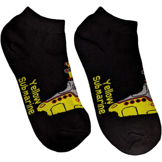 The Beatles Ladies Ankle Socks: Yellow Submarine