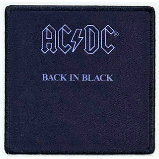 AC/DC Standard Patch: Back In Black