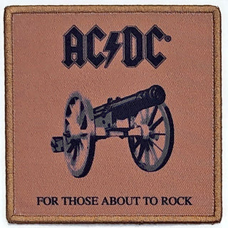 AC/DC Standard Patch: For Those About To Rock