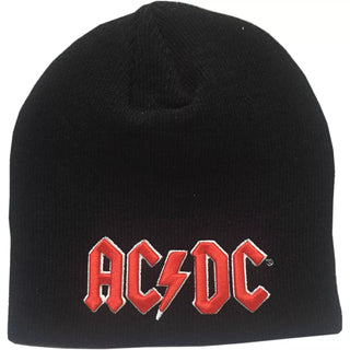 AC/DC Red 3D Logo Beanie Hat