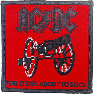 AC/DC Standard Patch: For Those About To Rock