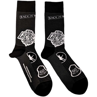 AC/DC Unisex Ankle Socks: Icons