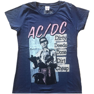 AC/DC Ladies T-Shirt: Vintage DDDDC