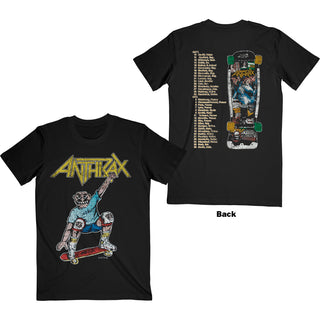 Anthrax Unisex T-Shirt: Spreading Skater Notman Vintage