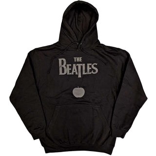 The Beatles Unisex Pullover Hoodie: Drop T Logo & Apple