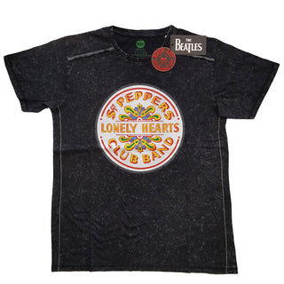 The Beatles Unisex T-Shirt: Sgt Pepper Drum