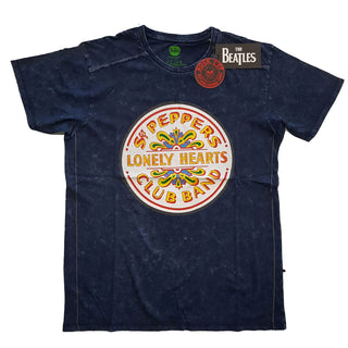 The Beatles Unisex T-Shirt: Sgt Pepper Drum