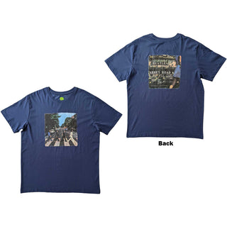 The Beatles Unisex T-Shirt: Abbey Road (Back Print)