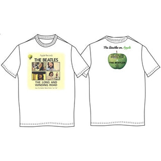 The Beatles Unisex T-Shirt: Long & Winding Road (Back Print)