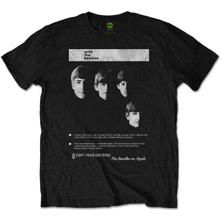 The Beatles Unisex T-Shirt: With The Beatles 8 Track