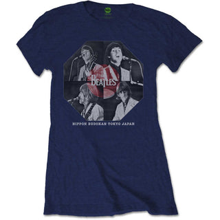 The Beatles Ladies T-Shirt: Budokan Octagon