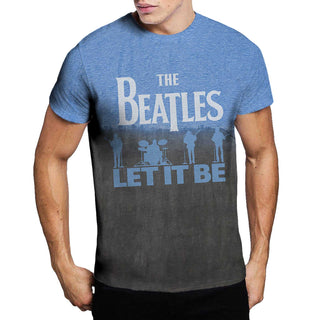 The Beatles Unisex T-Shirt: Let It Be Split