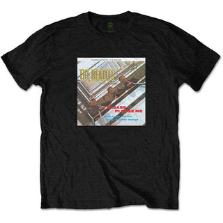 The Beatles Unisex T-Shirt: Please Please Me Gold