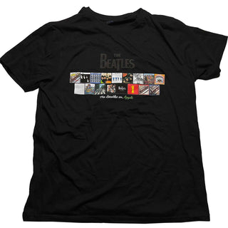 The Beatles Unisex Hi-Build T-Shirt: Albums on Apple