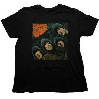 The Beatles Unisex T-Shirt: Rubber Soul Album Cover